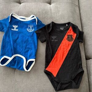 Everton Baby Onesies Set - Blue and Black
